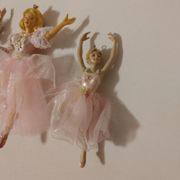 Lovely KURT ADLER Ballerina Ornament Lot of 3 - Picture 4 of 8
